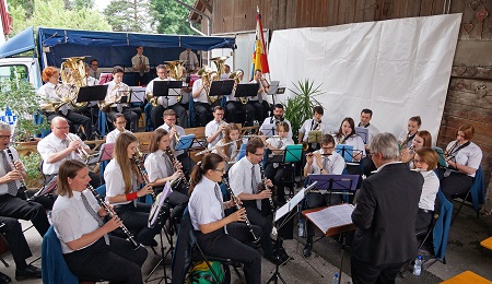 Insieme Boccia e Musica Harmoniemusik Schaan